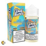 جویس هلو تمشک آبی کلود نوردز <br><span>Cloud Nurdz Peach Blue Raspberry 100ml</span> - Image 2
